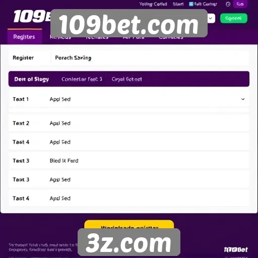 Benefícios de se registrar no 109bet