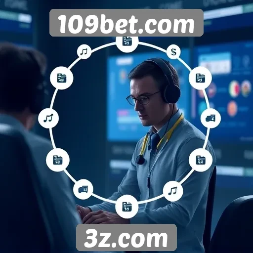 Desempenho do suporte ao cliente no 109bet.com
