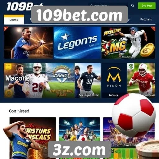 Exploração das opções de jogos disponíveis no 109bet.com